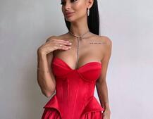 Елегантний комплект із корсета та штанів-аладінів ✨ | PUSHKA SHOP