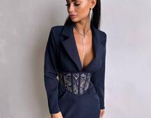 Комплект: сукня піджак + корсет  | PUSHKA SHOP