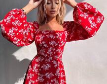 Улюблена сукня-міді зі шнурівкою на спинці та розрізом на ніжці Улюблена сукня-міді зі шнурівкою на спинці та розрізом на ніжці | PUSHKA SHOP