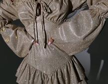 Сукня із пишною спідницею та воланами Сукня із пишною спідницею та воланами | PUSHKA SHOP