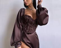 Комплект : корсет + спідниця максі | PUSHKA SHOP