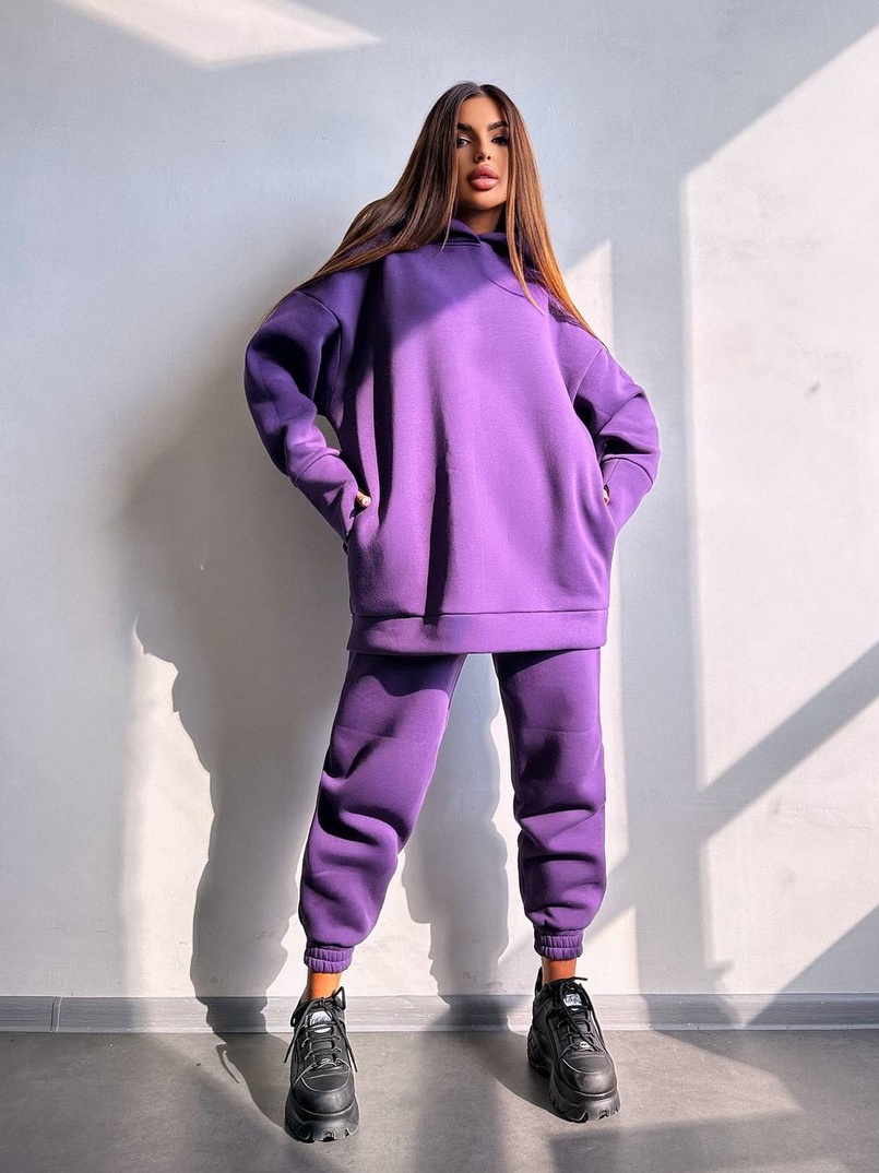 Теплий комплект: худі + спортивні штани Теплий комплект: худі + спортивні штани | PUSHKA SHOP