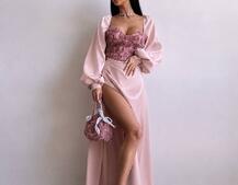 Комплект : корсет + спідниця максі | PUSHKA SHOP