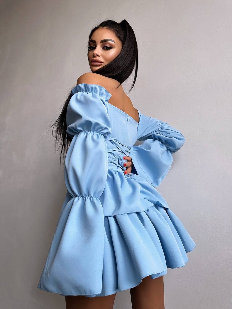 Сукня з чокером  | PUSHKA SHOP