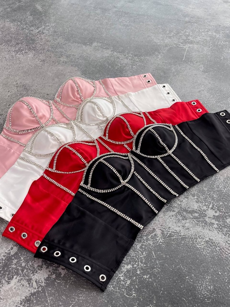 корсет декорований стразами корсет декорований стразами | PUSHKA SHOP