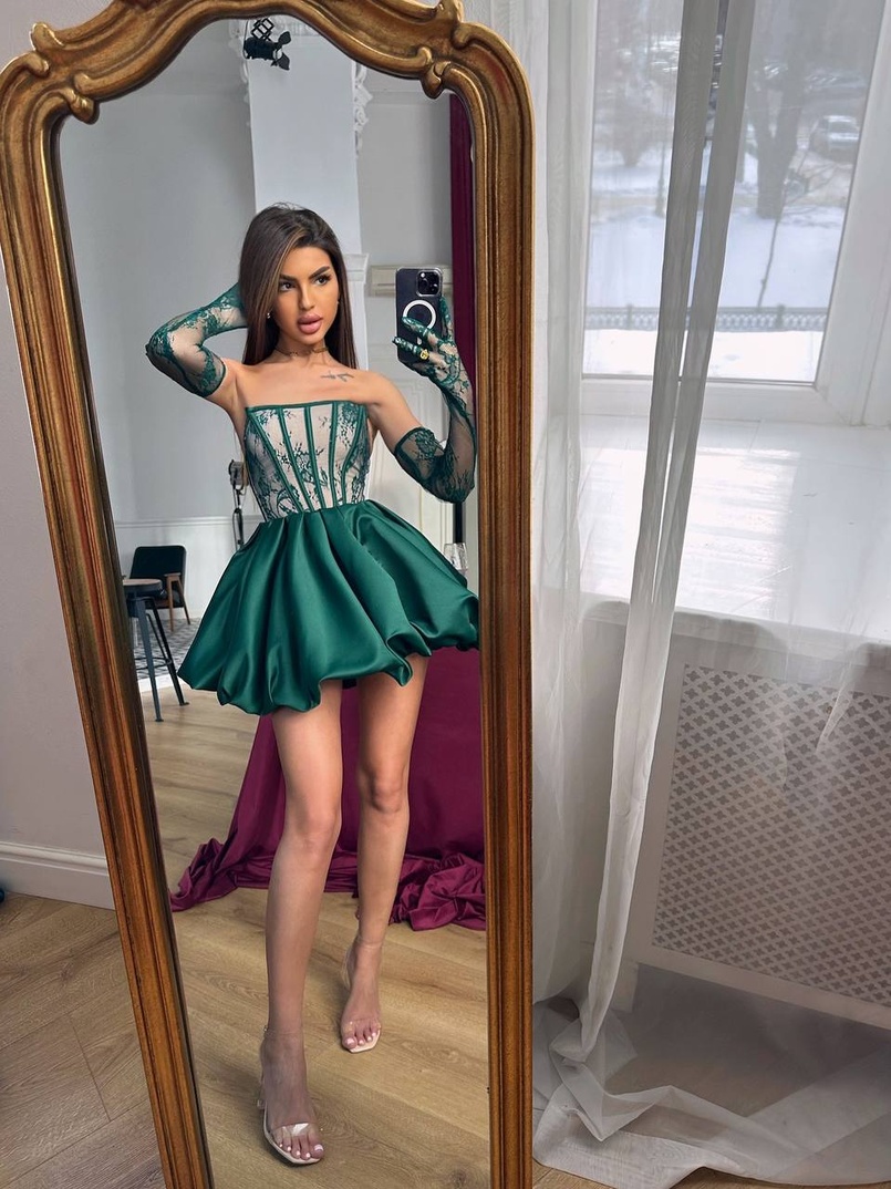 Комплект : мереживний корсет з рукавичками + спідниця балон Комплект : мереживний корсет з рукавичками + спідниця балон | PUSHKA SHOP