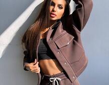 Комплект: тепла сорочка на кнопках + джоггери Комплект: тепла сорочка на кнопках + джоггери | PUSHKA SHOP