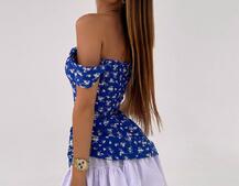 Сукня з квітковим принтом  Сукня з квітковим принтом  | PUSHKA SHOP