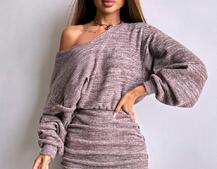 Трикотажна сукня міні  Трикотажна сукня міні  | PUSHKA SHOP