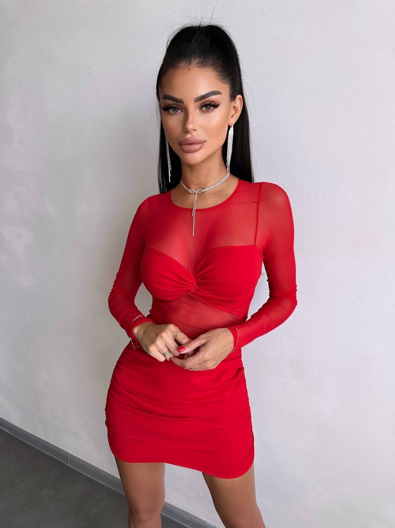 Сукня з драпіруванням  Сукня з драпіруванням  | PUSHKA SHOP