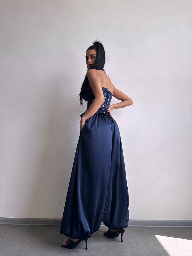 Елегантний комплект із корсета та штанів-аладінів ✨ | PUSHKA SHOP