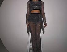 Комплект: сяюча спідниця + топ Комплект: сяюча спідниця + топ | PUSHKA SHOP