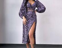 Комплект: топ із зав'язками на талії + спідниця міді з розрізом Комплект: топ із зав'язками на талії + спідниця міді з розрізом | PUSHKA SHOP