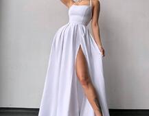 Сукня максі  зі шнурівкою на спинці Сукня максі  зі шнурівкою на спинці | PUSHKA SHOP