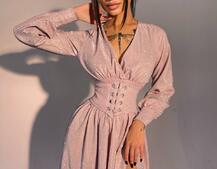 Блискуча сукня з корсетом Блискуча сукня з корсетом | PUSHKA SHOP