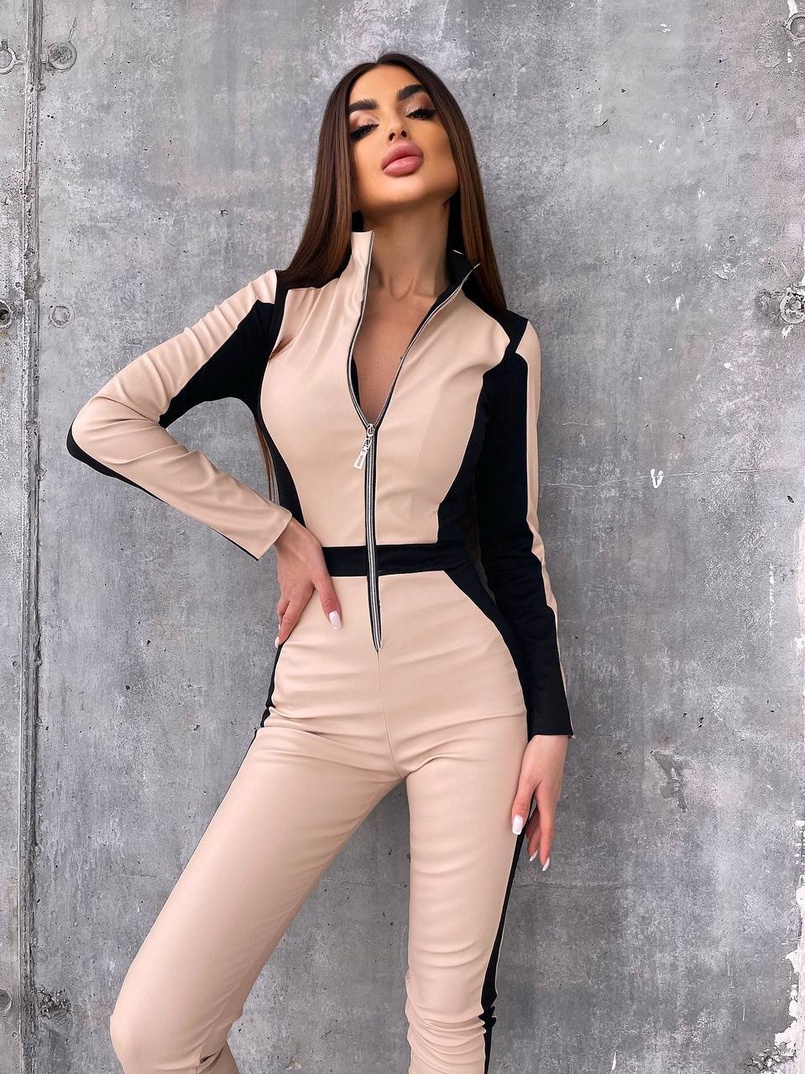 Комбінезон з еко-шкіри  Комбінезон з еко-шкіри  | PUSHKA SHOP