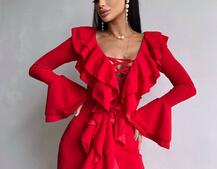 Сукня з воланами  Сукня з воланами  | PUSHKA SHOP