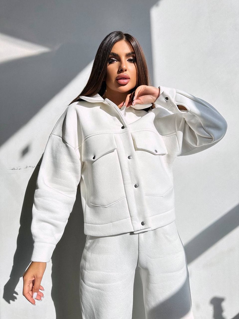 Комплект: тепла сорочка на кнопках + джоггери Комплект: тепла сорочка на кнопках + джоггери | PUSHKA SHOP