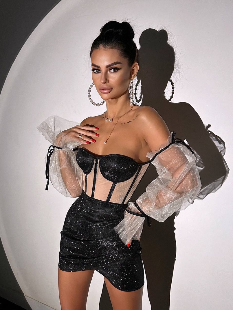 Сяючий комплект: корсет + спідниця  Сяючий комплект: корсет + спідниця  | PUSHKA SHOP