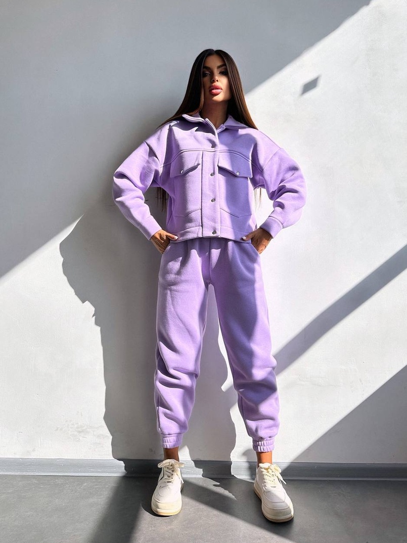 Комплект: тепла сорочка на кнопках + джоггери | PUSHKA SHOP