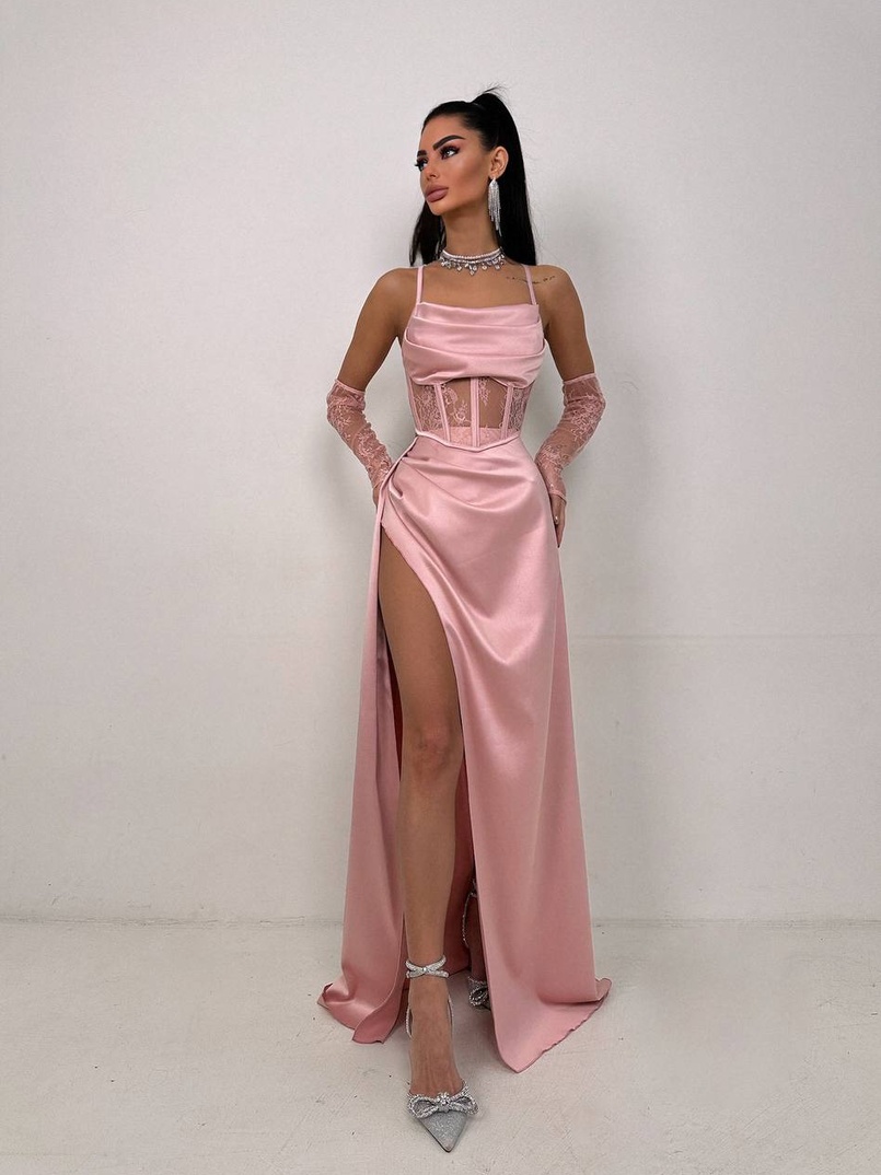 Комплект: корсет+ рукавички + спідниця максі Комплект: корсет+ рукавички + спідниця максі | PUSHKA SHOP