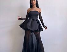 Вишуканий комплект із сукні та спідниці із сітки ✨ | PUSHKA SHOP