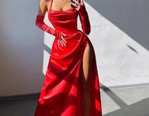 Комплект: корсет з рукавичками + спідниця максі з драпіруванням   Комплект: корсет з рукавичками + спідниця максі з драпіруванням   | PUSHKA SHOP