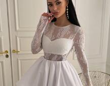 Комплект : мереживне боді + спідниця балон  | PUSHKA SHOP