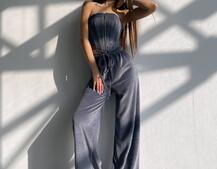 Велюровий комплект трійка: кофта + корсет на блискавці+ штани Велюровий комплект трійка: кофта + корсет на блискавці+ штани | PUSHKA SHOP