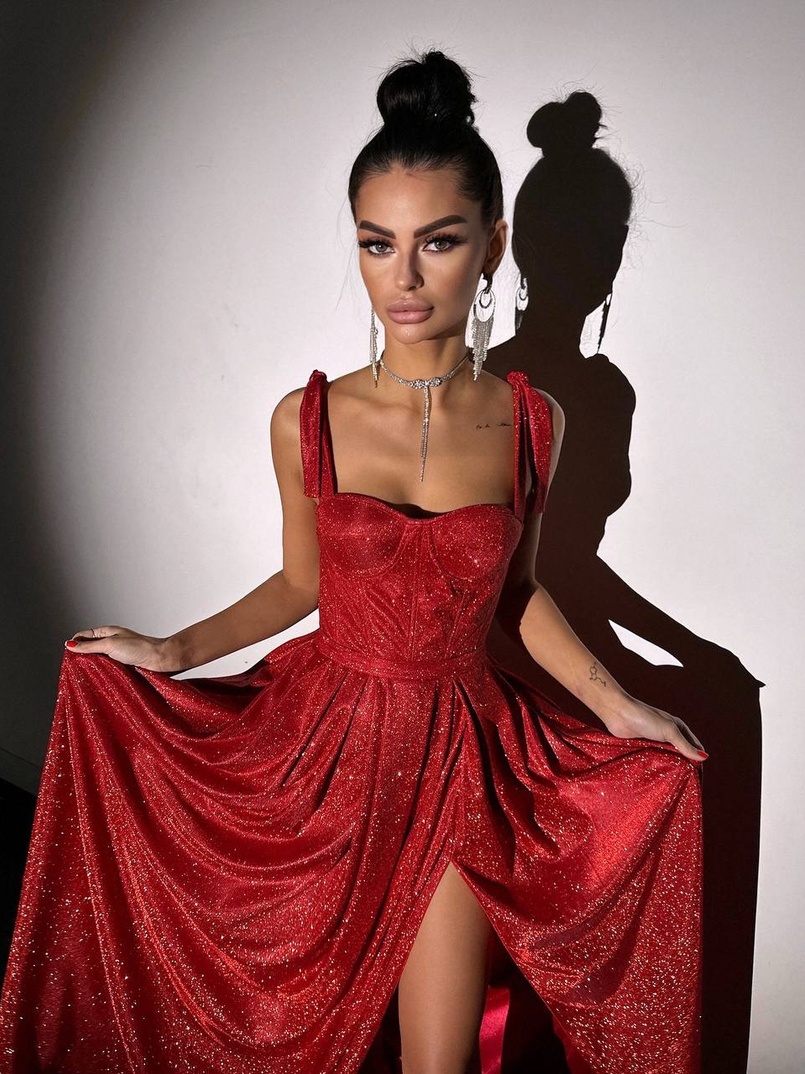 ✨Блискуча сукня максі з чашечками ✨ ✨Блискуча сукня максі з чашечками ✨ | PUSHKA SHOP