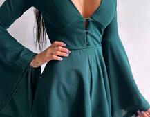 Ромпер з розкльошеними рукавами  Ромпер з розкльошеними рукавами  | PUSHKA SHOP