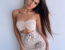 Сукня міні з трояндами    Ручна робота.  Сукня міні з трояндами    Ручна робота.  | PUSHKA SHOP