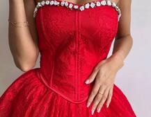 Романтичний комплект із корсета та мереживної спідниці ✨ | PUSHKA SHOP