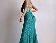 Мереживна сукня максі   Мереживна сукня максі   | PUSHKA SHOP