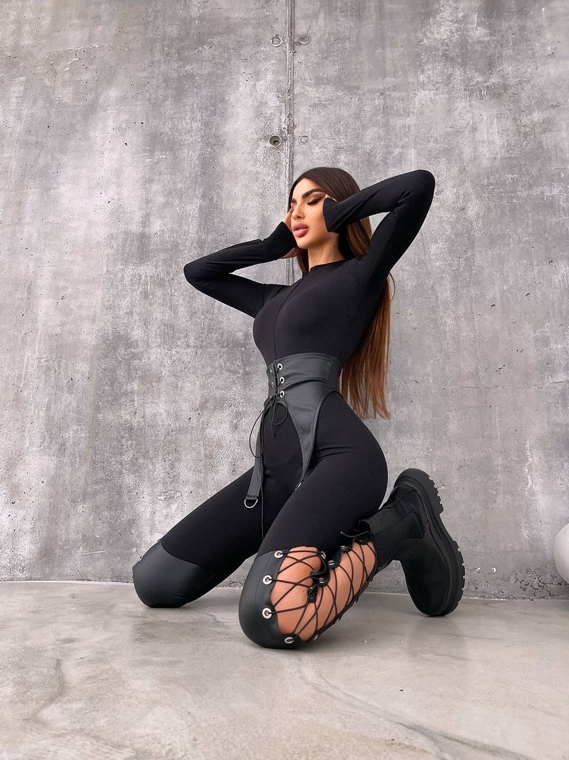 Комбінезон в комплекті з корсетом  Комбінезон в комплекті з корсетом  | PUSHKA SHOP