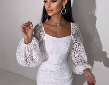 Мереживний комплект: корсет + спідниця міні Мереживний комплект: корсет + спідниця міні | PUSHKA SHOP