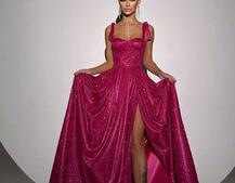 ✨Блискуча сукня максі з чашечками ✨ | PUSHKA SHOP