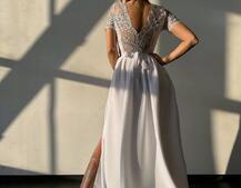 Сукня максі з мереживом  Сукня максі з мереживом  | PUSHKA SHOP