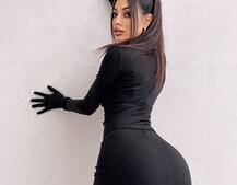 Комплект: трикотажне плаття-міні + корсет + рукавички Комплект: трикотажне плаття-міні + корсет + рукавички | PUSHKA SHOP