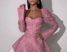 Мереживна сукня з чашечками  Мереживна сукня з чашечками  | PUSHKA SHOP