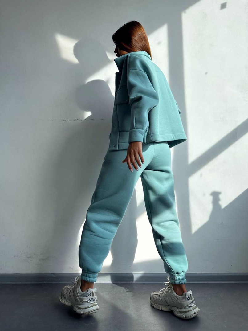 Комплект: тепла сорочка на кнопках + джоггери Комплект: тепла сорочка на кнопках + джоггери | PUSHKA SHOP