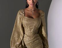 Сяючий комплект: корсет + спідниця міні з драпіруванням Сяючий комплект: корсет + спідниця міні з драпіруванням | PUSHKA SHOP