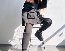 Комплект: тепла сорочка на кнопках + джоггери Комплект: тепла сорочка на кнопках + джоггери | PUSHKA SHOP