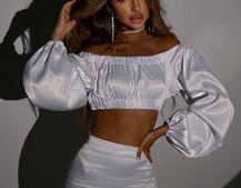 Атласний комплект, декорований стразами Ручна робота, прикраса пришита  Атласний комплект, декорований стразами Ручна робота, прикраса пришита  | PUSHKA SHOP