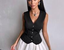 Комплект: жилет + спідниця Комплект: жилет + спідниця | PUSHKA SHOP