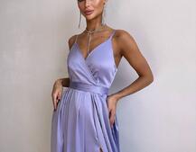 Атласна сукня максі  Атласна сукня максі  | PUSHKA SHOP