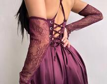 Атласний комплект: корсет + спідниця максі Атласний комплект: корсет + спідниця максі | PUSHKA SHOP