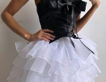 Комплект: корсет + пишна спідниця міні  Комплект: корсет + пишна спідниця міні  | PUSHKA SHOP