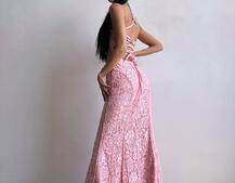 Мереживна сукня максі   Мереживна сукня максі   | PUSHKA SHOP