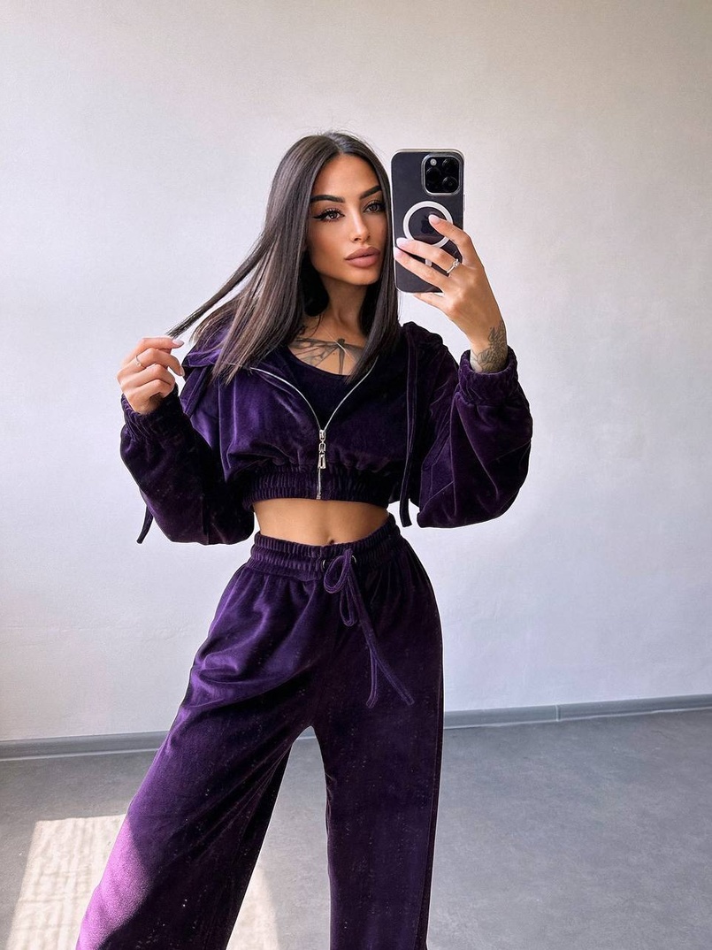 Велюровий комплект трійка  Велюровий комплект трійка  | PUSHKA SHOP